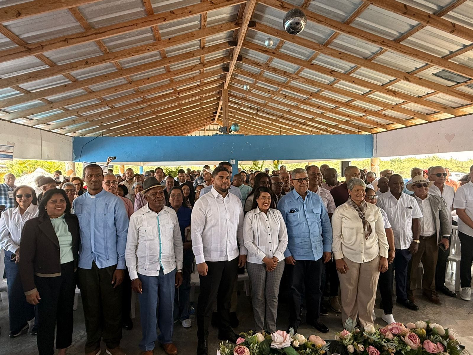 Lanzamiento de la titulación definitiva del asentamiento AC-323 de El Soco, en terrenos del Instituto Agrario Dominicano